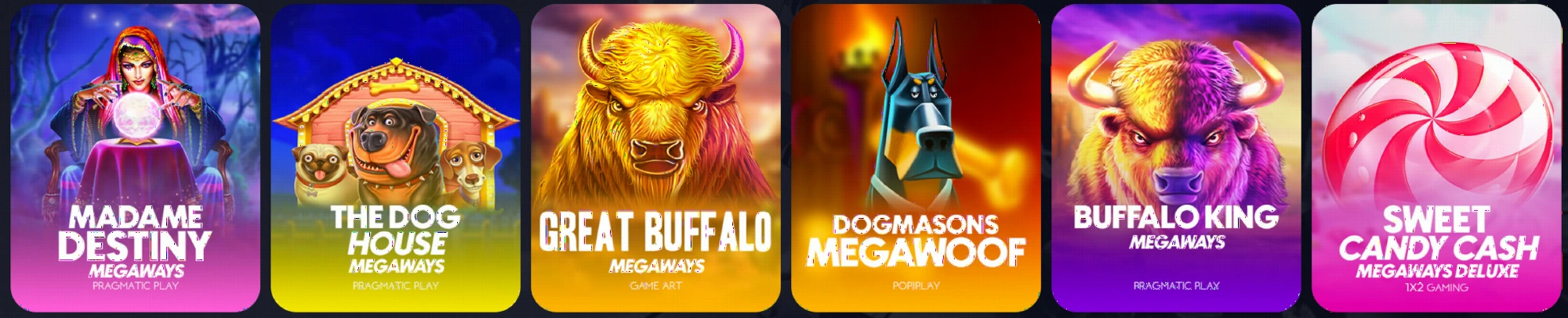 Megaways slots collection